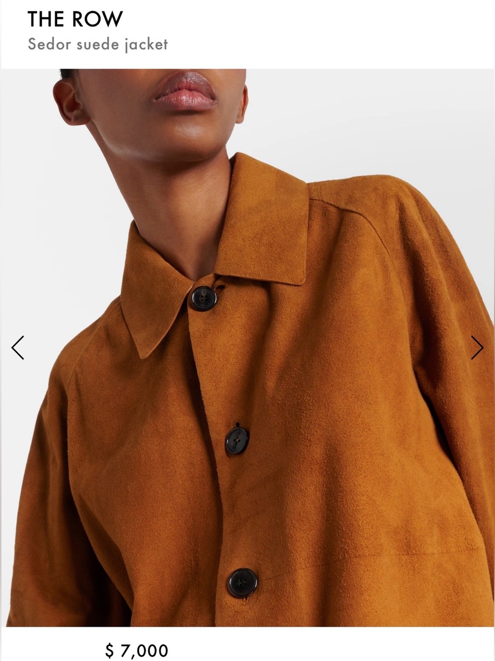 RAEY Brown Suede Calfskin Blazer